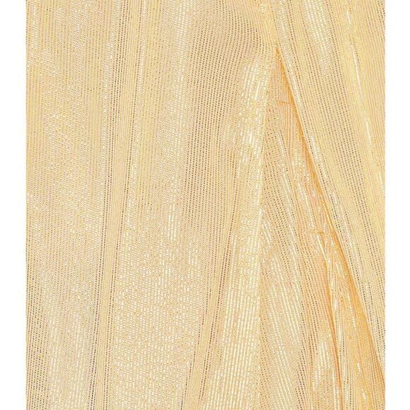 NWT Sundress Revolve Lourdes Dress Ios Bright Gold angel sleeve fairy mini M/L - Picture 4 of 16
